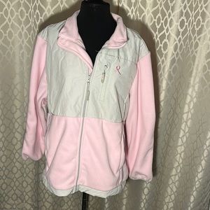 Share the Care Breast Cancer Awareness 2XL Jacket with Zipper Pockets